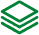 Green icon representing stacked layer