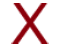 Icon signifying a red cross icon